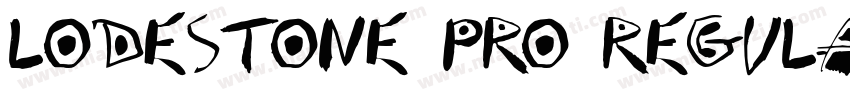 Lodestone Pro Regula字体转换